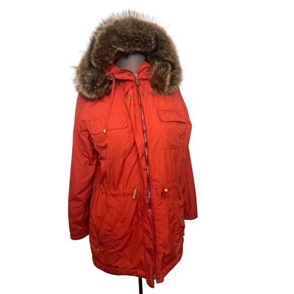 Vintage Bogner SkiTac Women's Parka Jacket Size 8 Red Made in USA - Picture 1 of 7